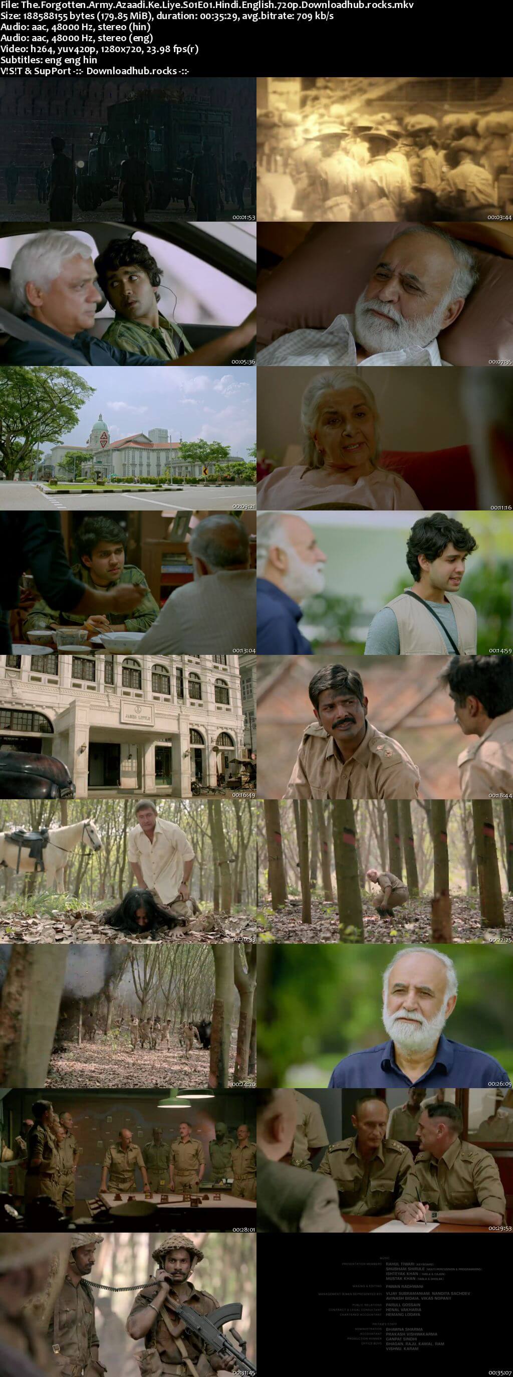 The Forgotten Army Azaadi ke liye S01 Complete Hindi Dual Audio 720p Web-DL ESubs