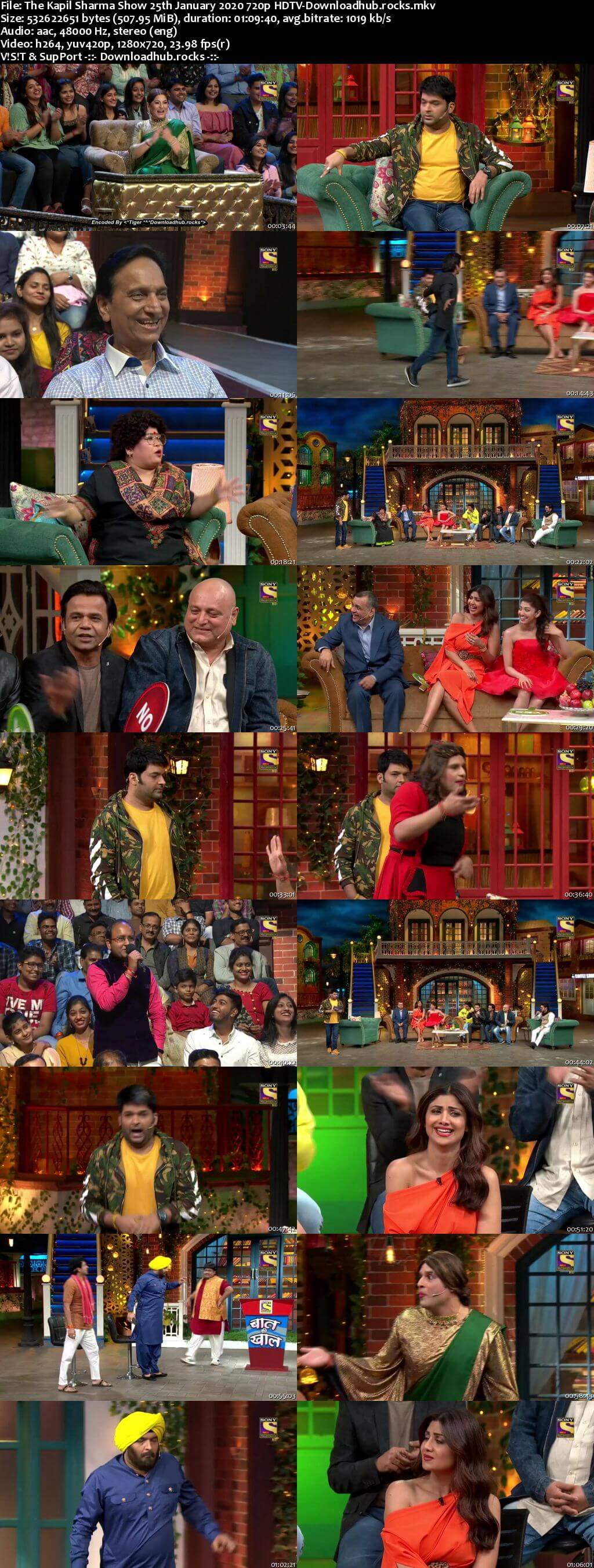 The Kapil Sharma Show 25 January 2020 Episode 110 HDTV 720p 480p