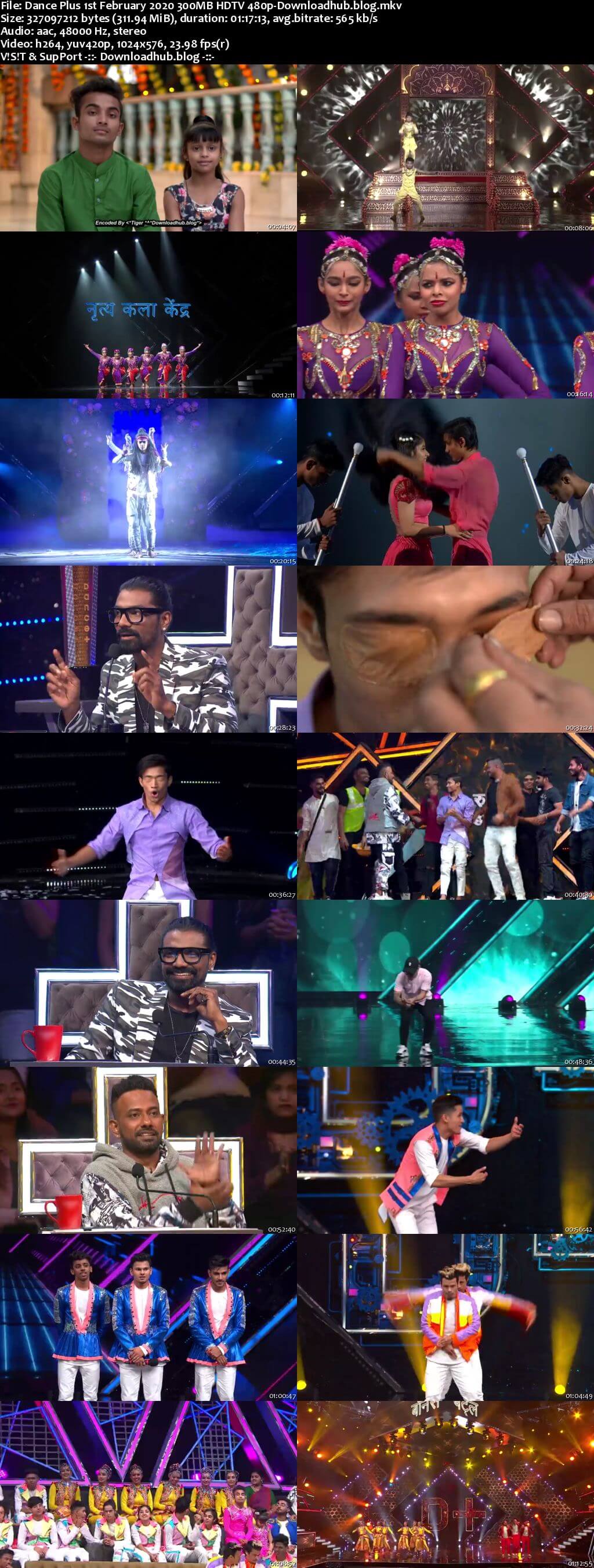 Dance Plus 01 February 2020 Episode 25 HDTV 480p