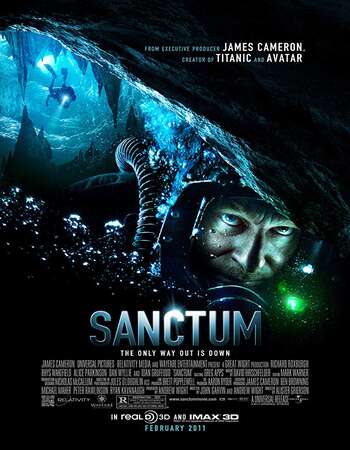Sanctum 2011 Hindi Dual Audio BRRip Full Movie 720p Download
