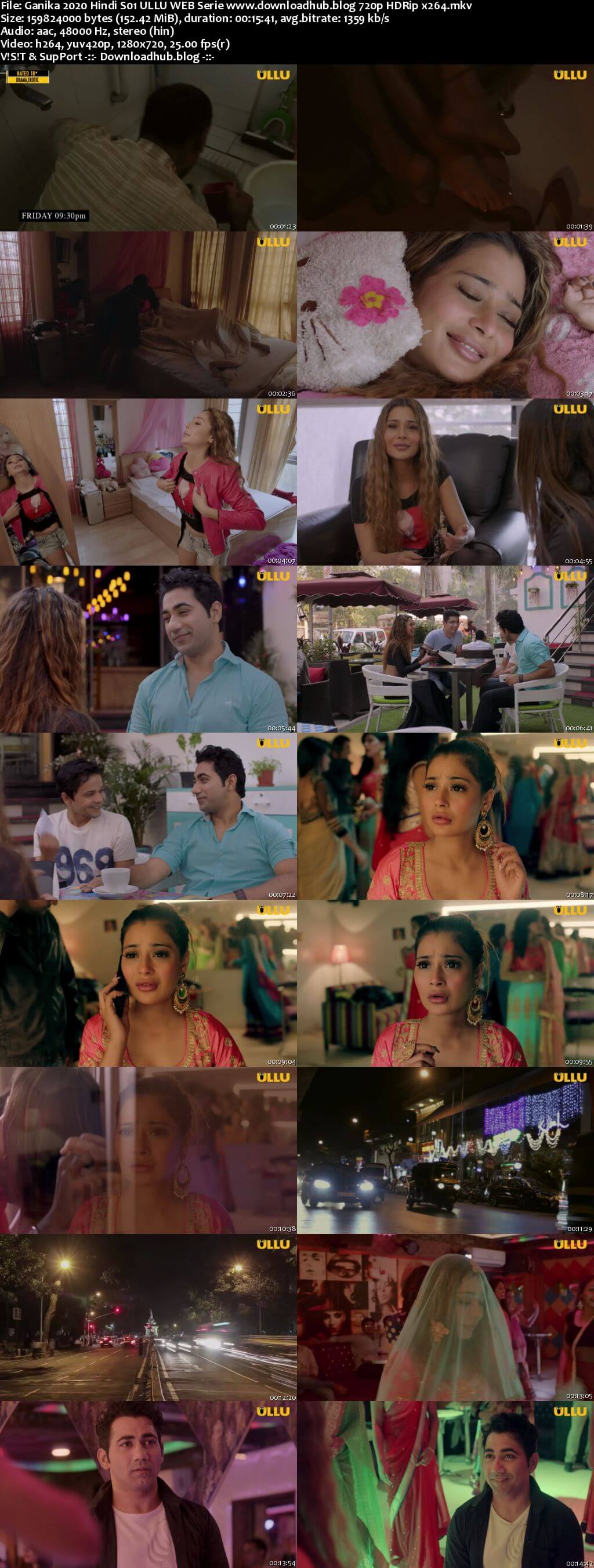 Ganika 2020 Hindi S01 ULLU WEB Series 720p HDRip x264