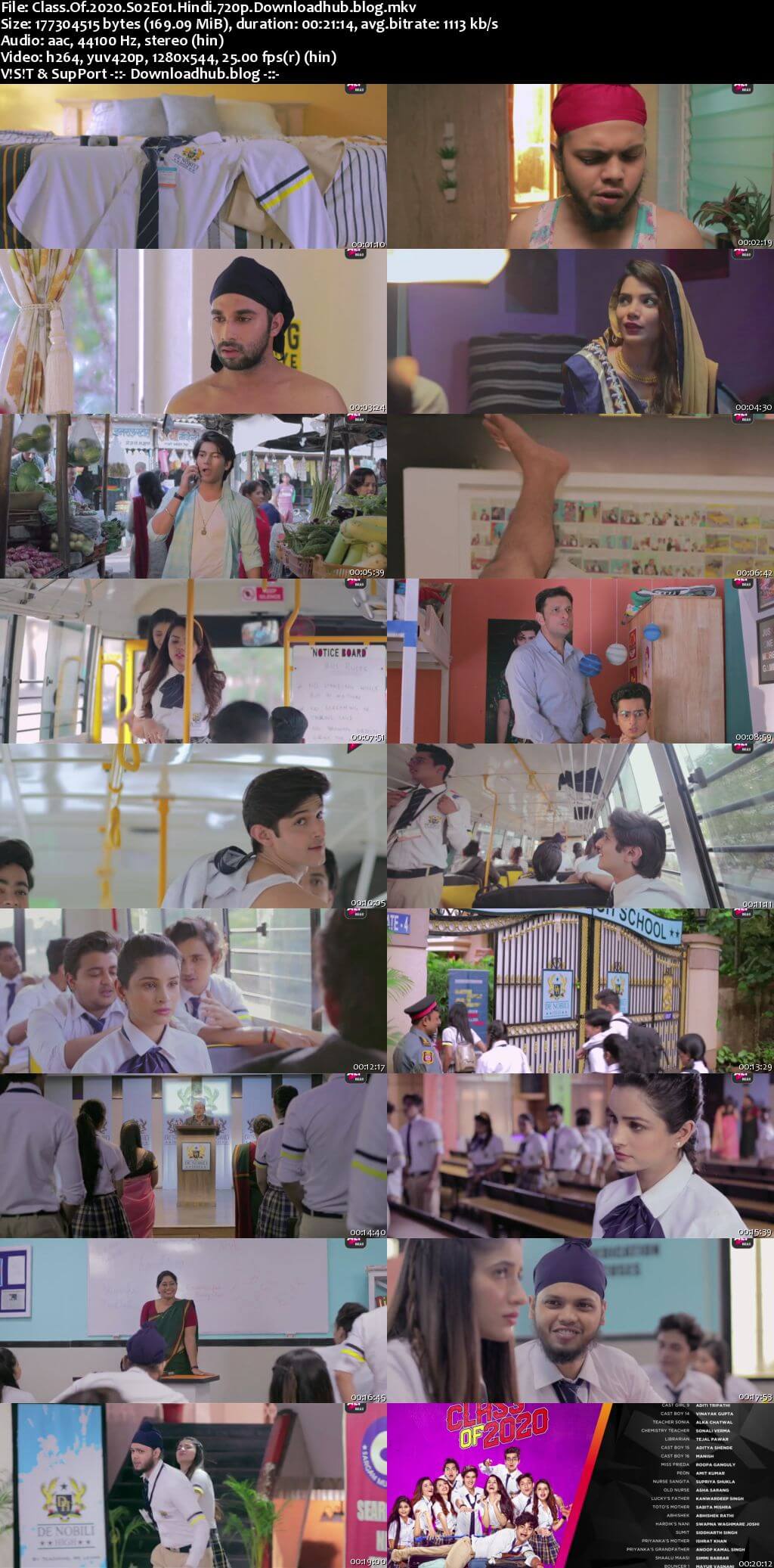 Class of 2020 Hindi S02 WEB Series Complete 720p HDRip x264