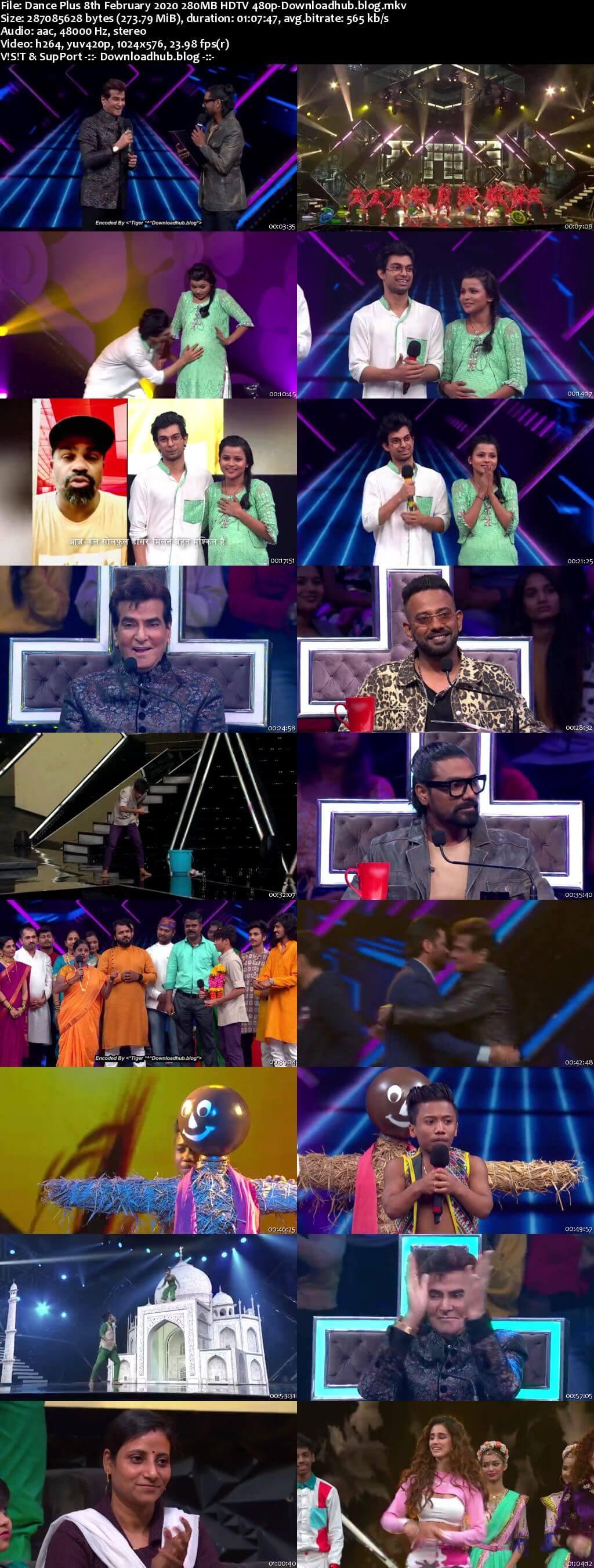 Dance Plus 08 February 2020 Episode 27 HDTV 480p