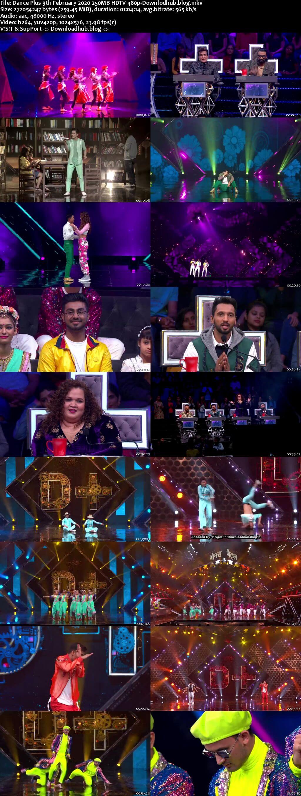 Dance Plus 09 February 2020 Episode 28 HDTV 480p