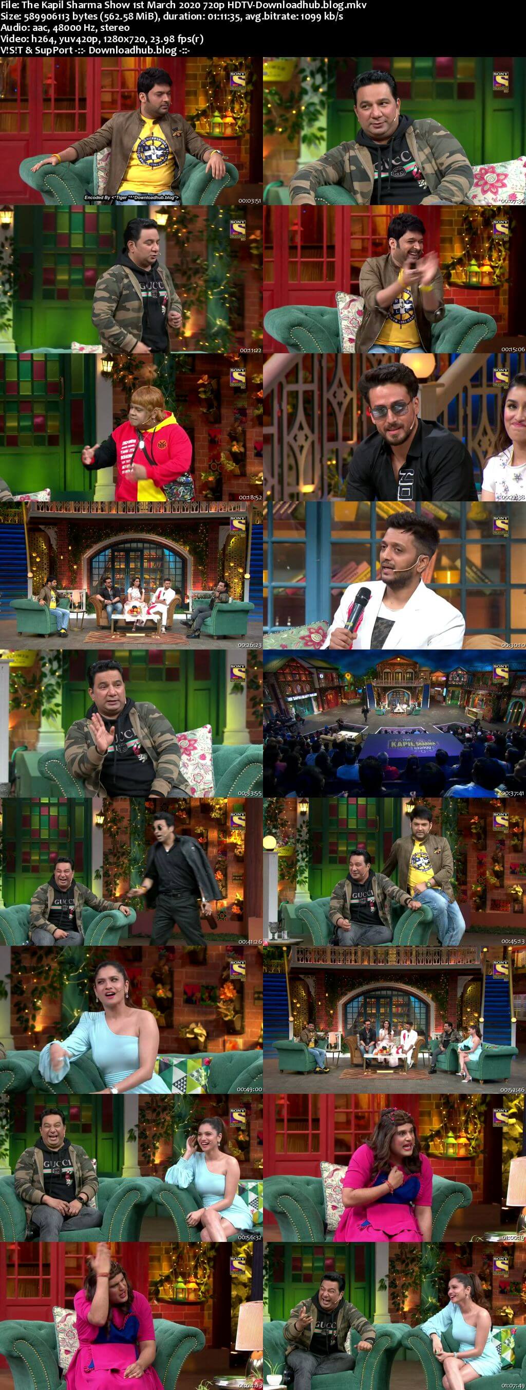 The Kapil Sharma Show 01 March 2020 Episode 119 HDTV 720p 480p