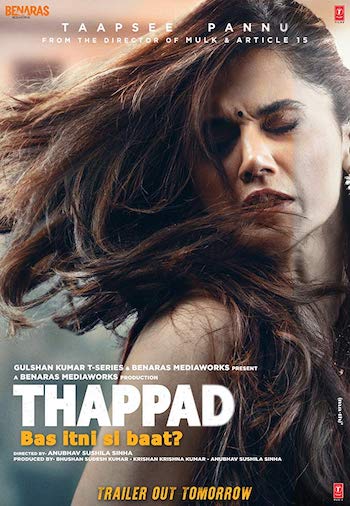 Thappad 2020 Download Hindi 480p WEB-DL 400MB Free Download