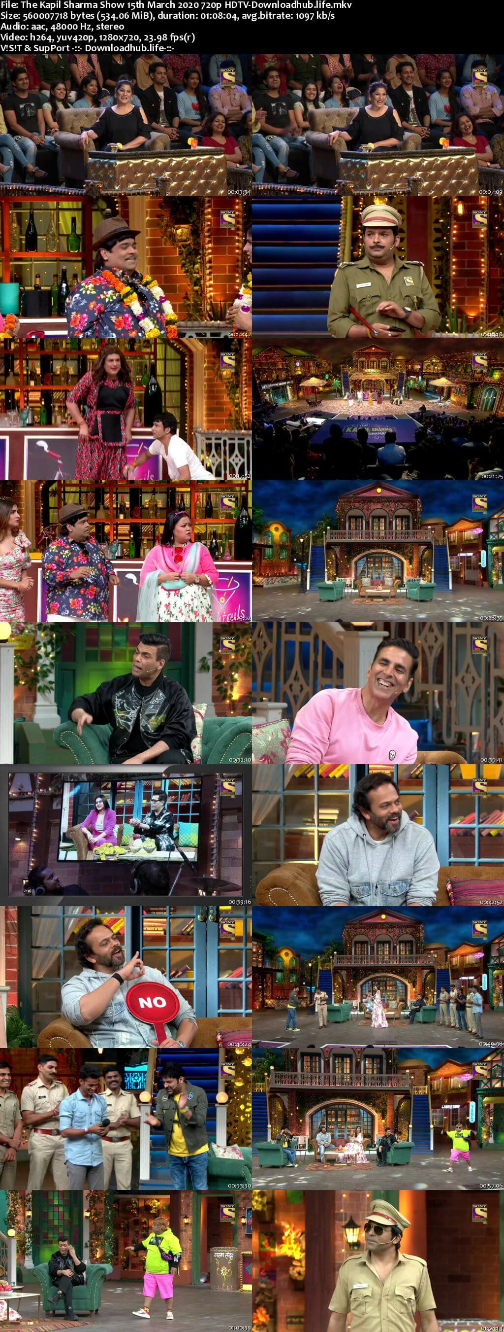 The Kapil Sharma Show 15 March 2020 Episode 123 HDTV 720p 480p