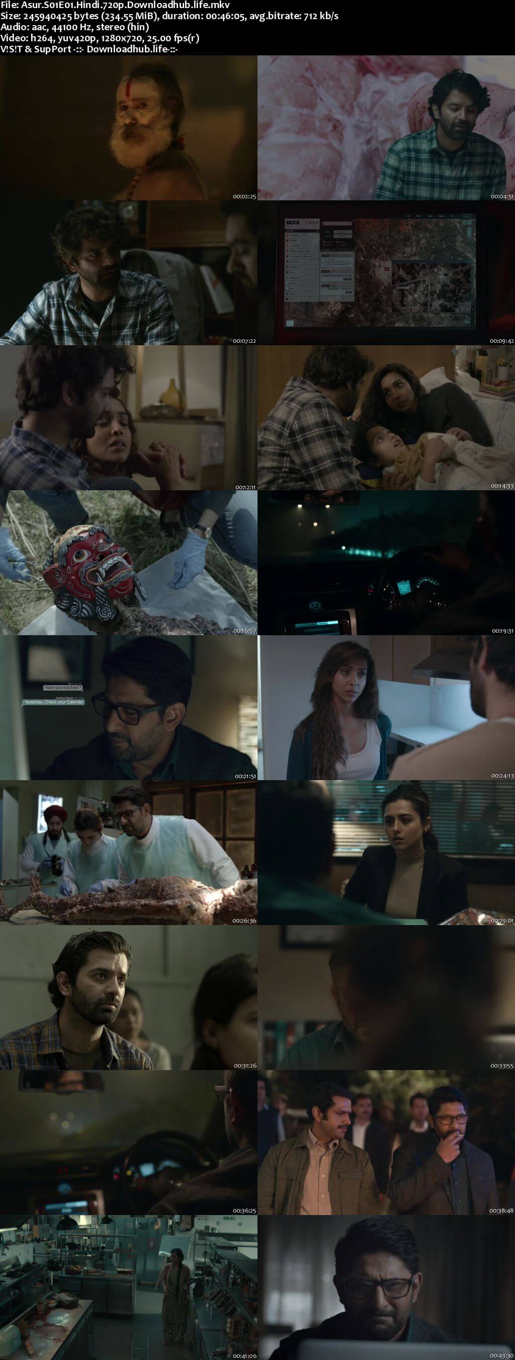 Asur 2020 Hindi Season 01 Complete 720p HDRip x264