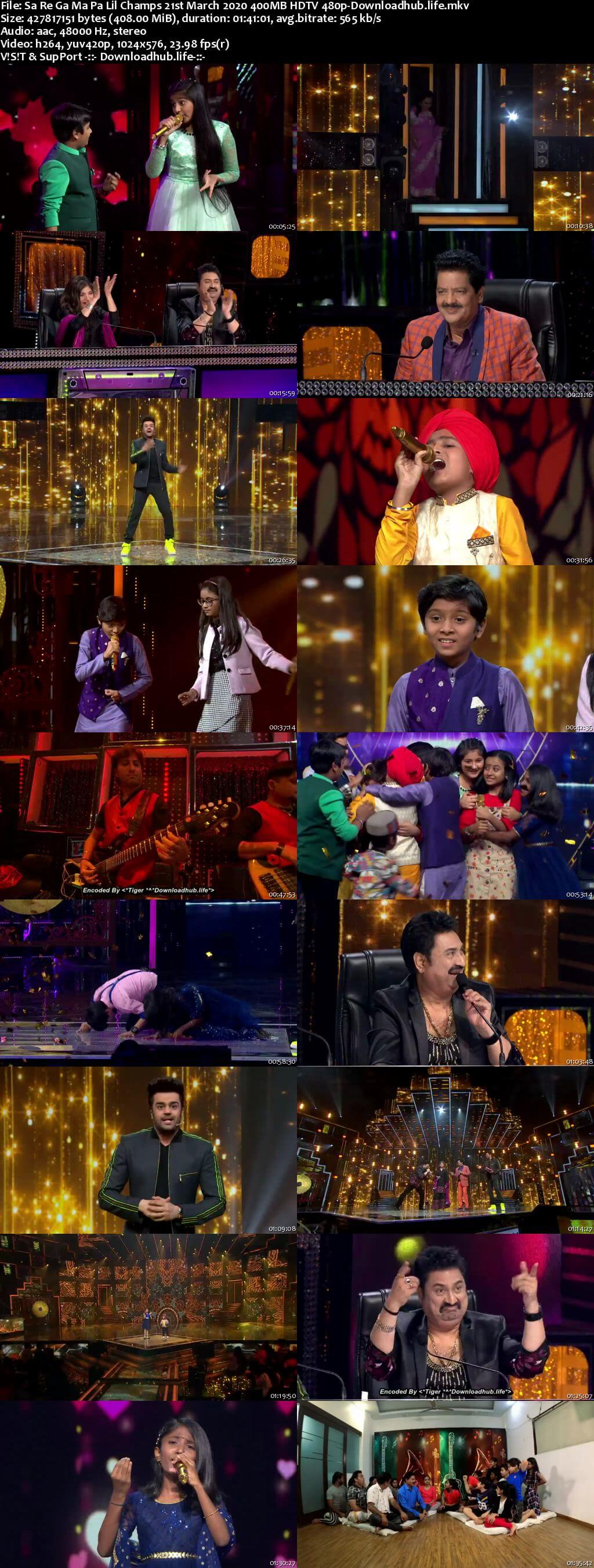 Sa Re Ga Ma Pa Lil Champs 21 March 2020 Episode 07 HDTV 480p