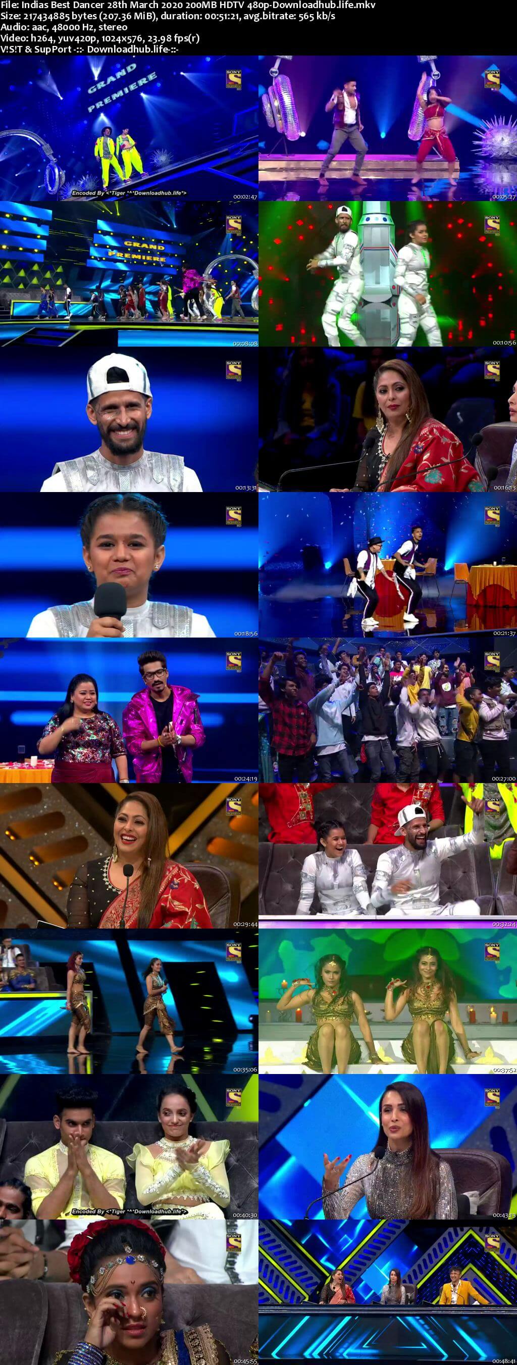 Indias Best Dancer 28 March 2020 Episode 09 HDTV 480p