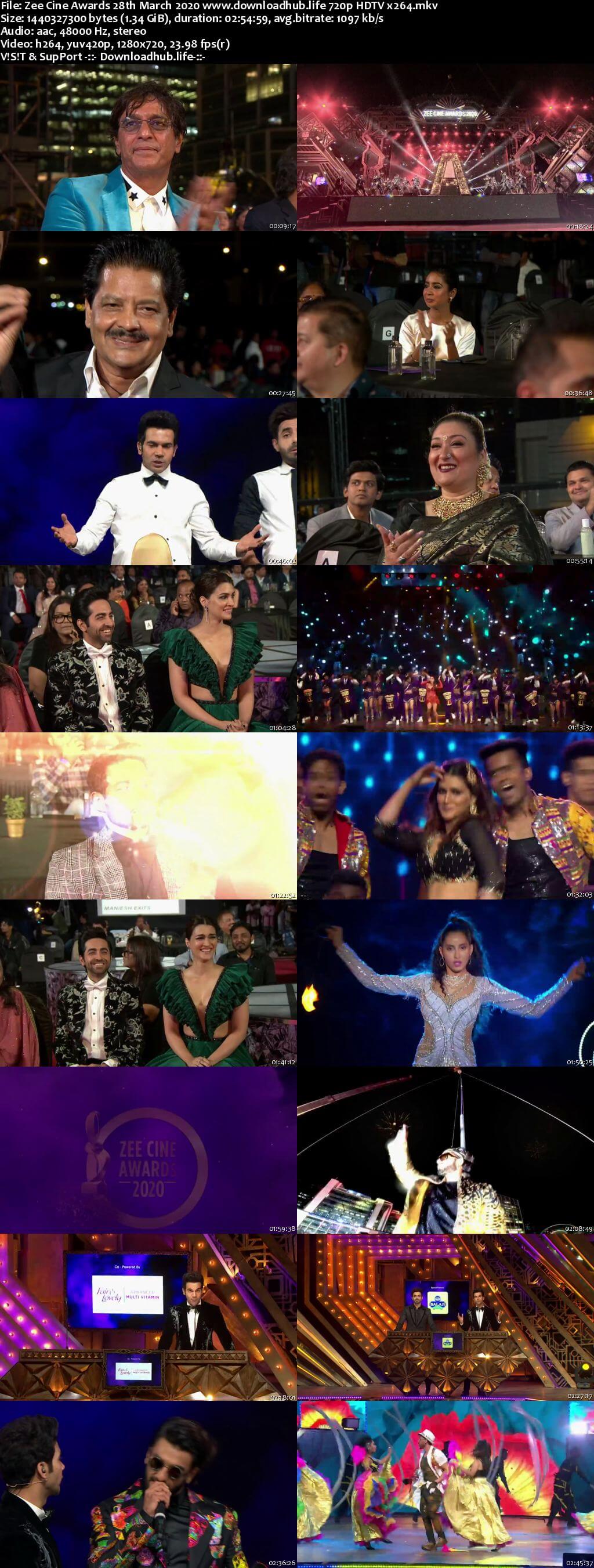 Zee Cine Awards 28th March 2020 720p HDTV x264