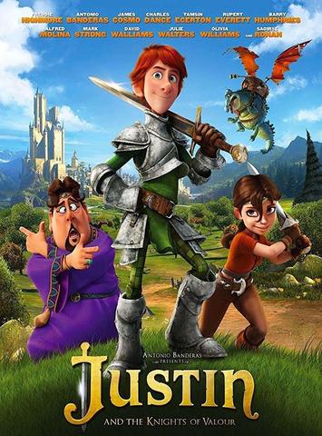 Justin and the Knights of Valour 2013 Hindi Dual Audio 480p BluRay 300MB ESubs