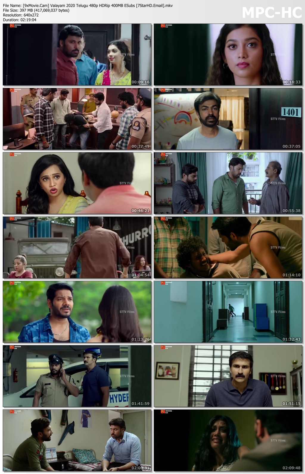 Valayam 2020 Telugu 480p HDRip x264 400MB ESubs