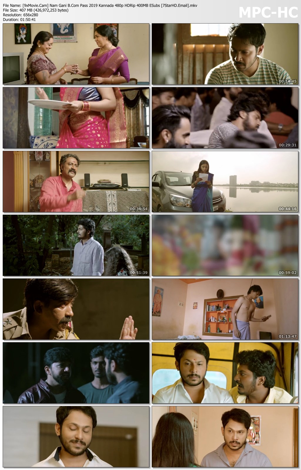 Nam Gani B.Com Pass 2019 Kannada 480p HDRip x264 400MB ESubs