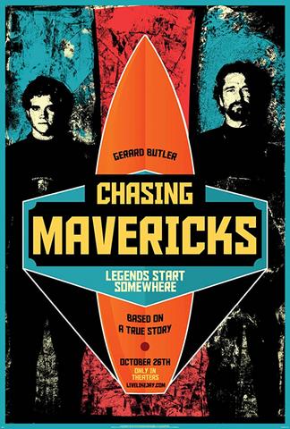 Chasing Mavericks 2012 Hindi Dual Audio 480p BluRay x264 350MB ESubs