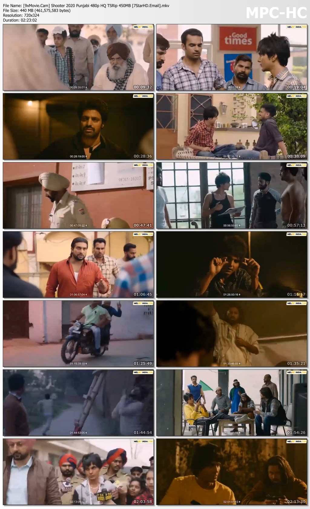 Shooter 2020 Punjabi 480p HQ TSRip x264 450MB