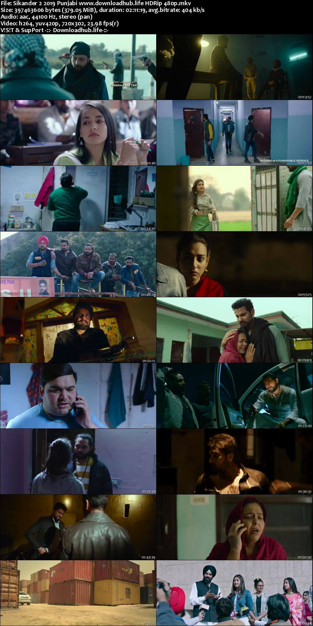 Sikander 2 2019 Punjabi 350MB HDRip 480p