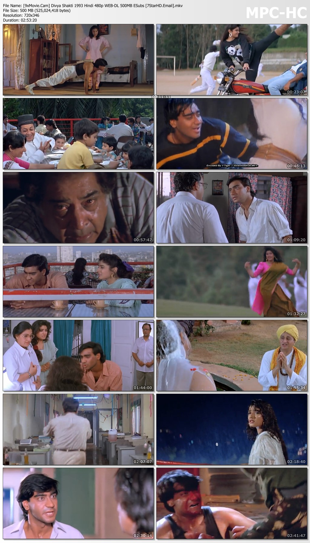 Divya Shakti 1993 Hindi 480p WEB-DL x264 500MB ESubs