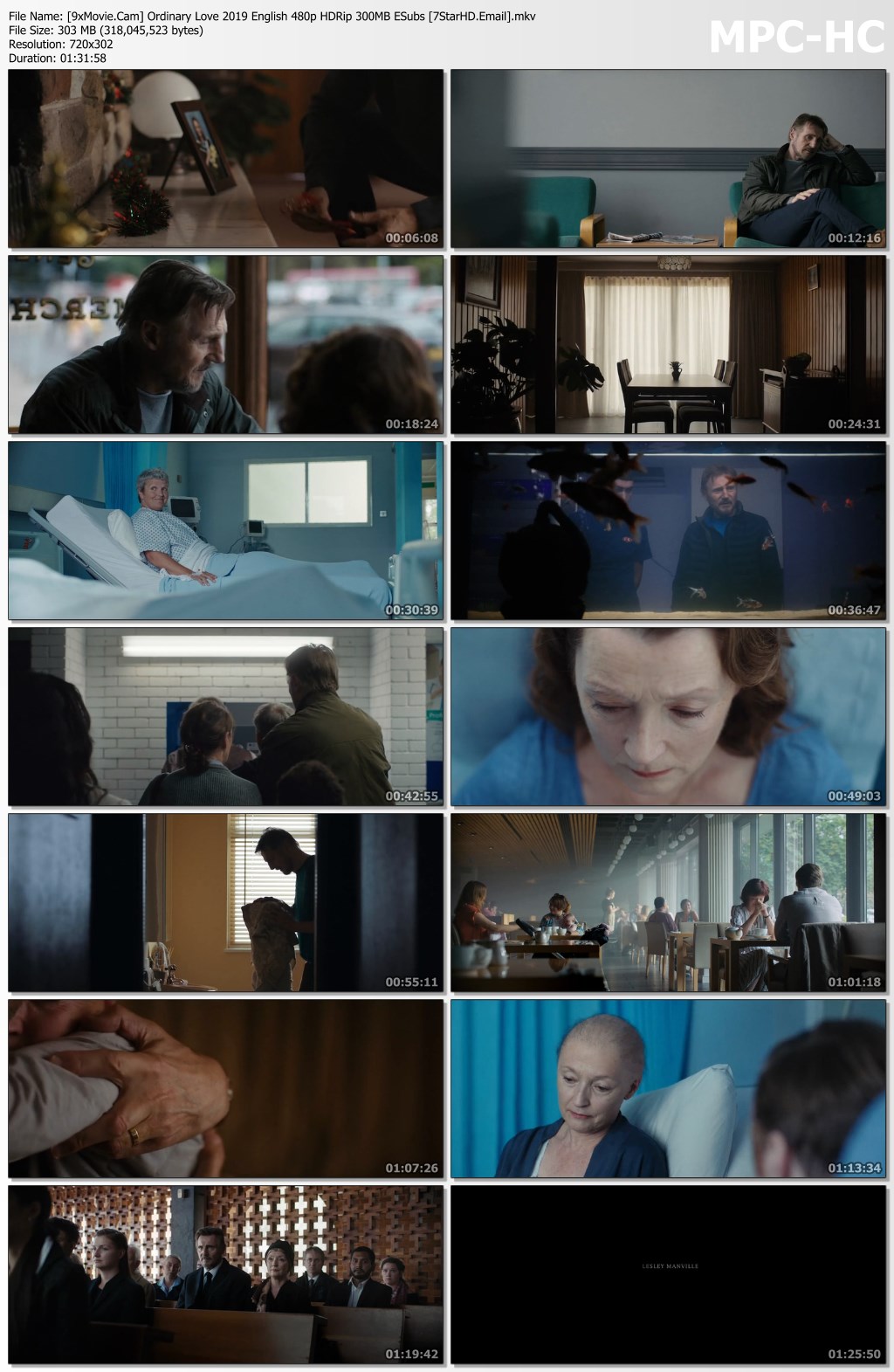 Ordinary Love 2019 English 480p HDRip x264 300MB ESubs