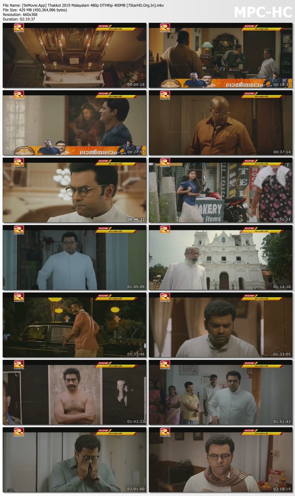 Thakkol 2019 Malayalam 480p DTHRip x264 400MB