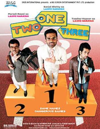 One Two Three 2008 Full Hindi Movie 720p HDRip Download