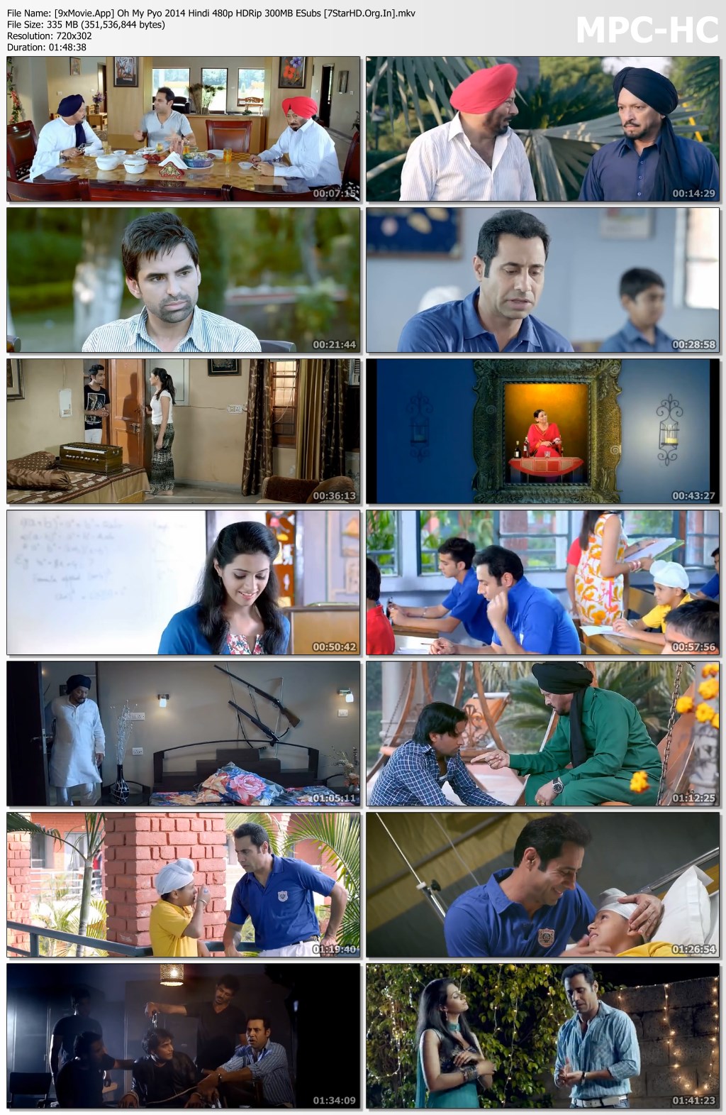 Oh My Pyo! 2014 Hindi 480p HDRip x264 300MB ESubs