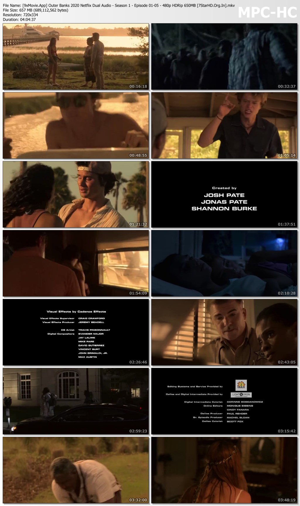 Outer Banks 2020 Netflix Hindi S01 Dual Audio 480p HDRip x264 1.3GB ESubs