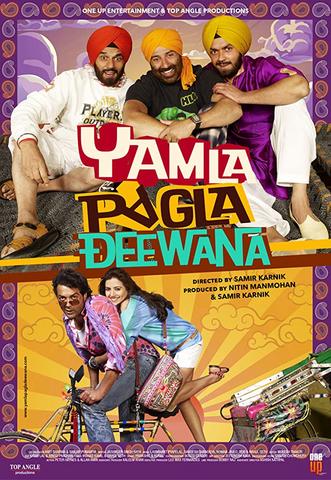 Yamla Pagla Deewana 2011 Hindi 480p BluRay x264 450MB