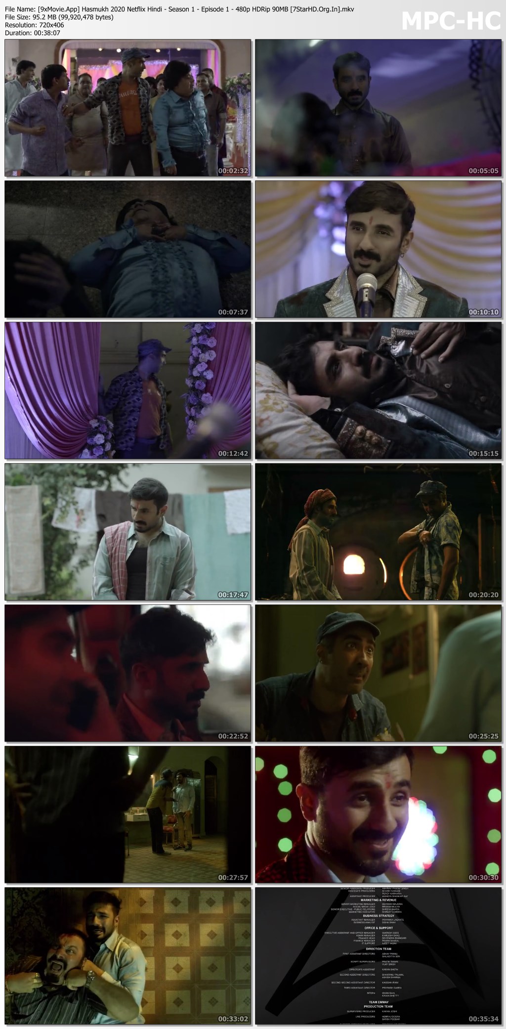 Hasmukh 2020 Netflix Hindi S01 Web Series 480p HDRip x264 800MB