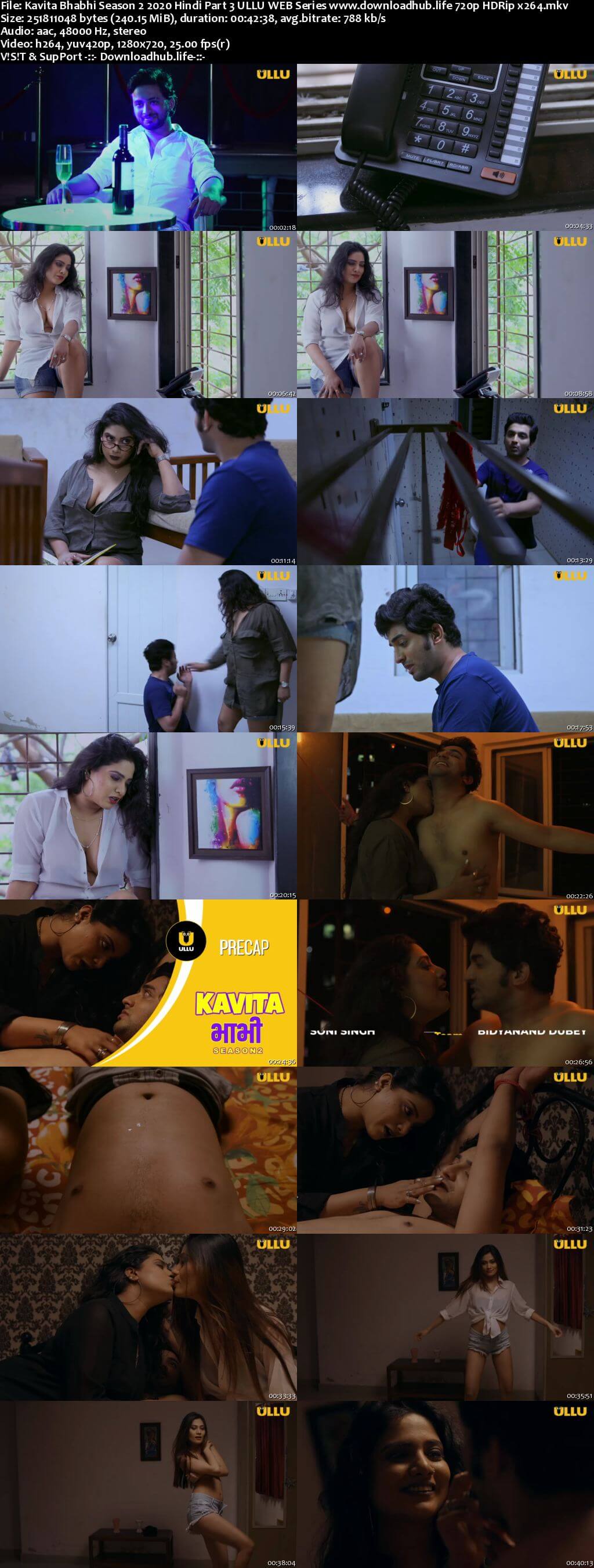 Kavita Bhabhi Season 2 2020 Hindi Part 3 ULLU WEB Series Complete 720p HDRip x264