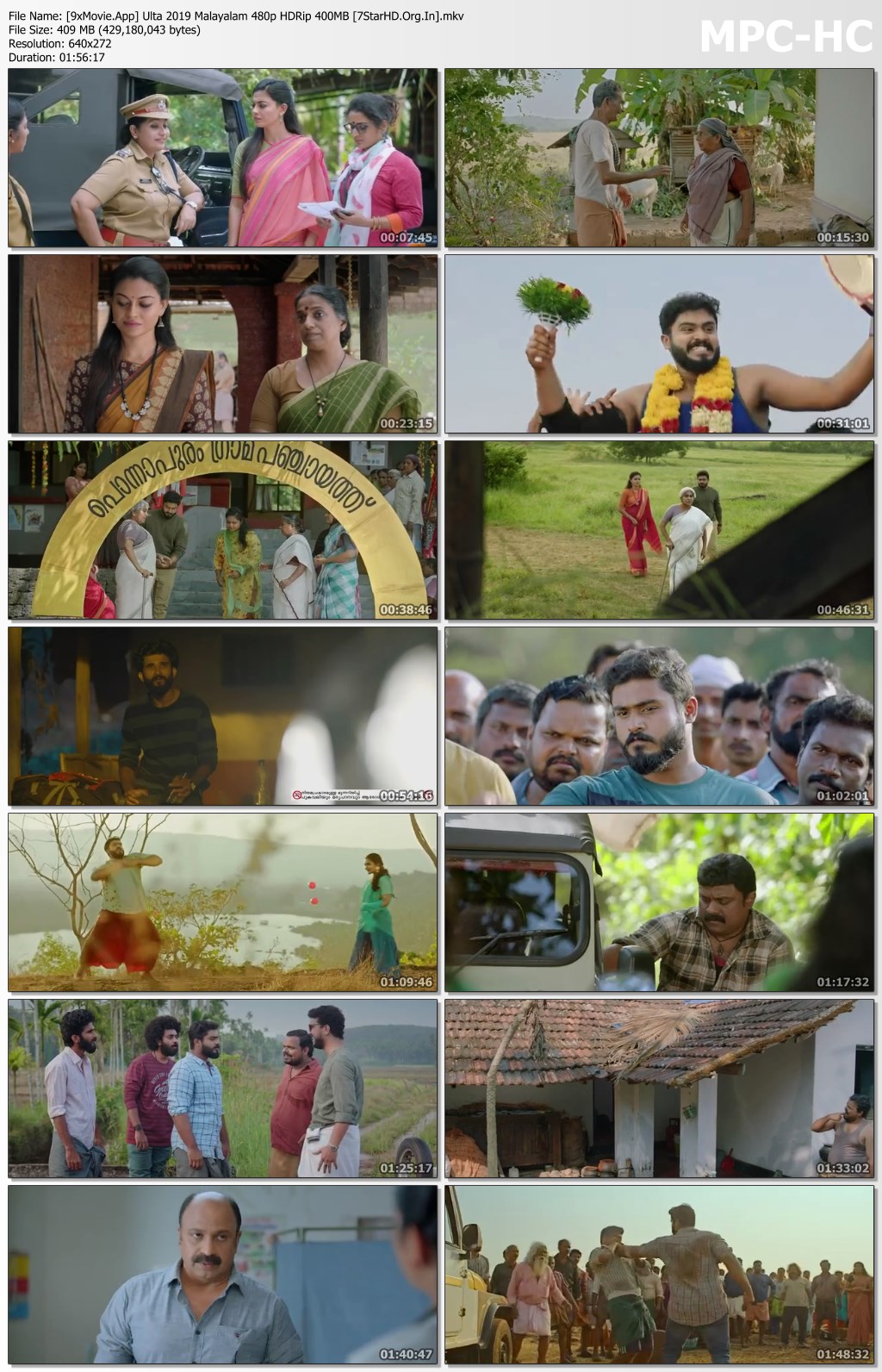 Ulta 2019 Malayalam 480p HDRip x264 400MB