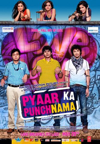 Pyaar Ka Punchnama 2011 Hindi 480p BluRay x264 450MB ESubs