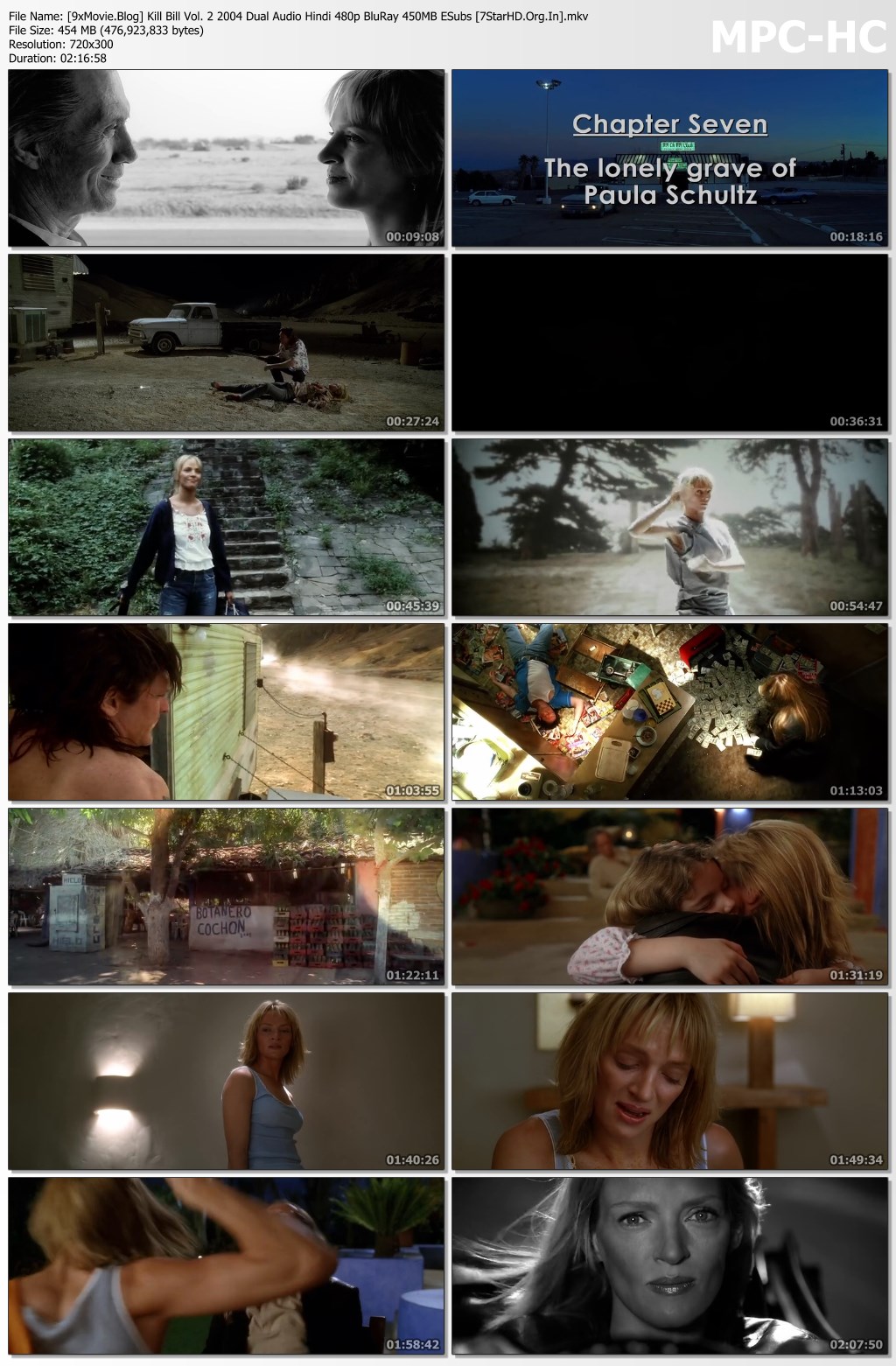 Kill Bill Vol. 2 2004 Dual Audio Hindi 480p BluRay x264 450MB ESubs