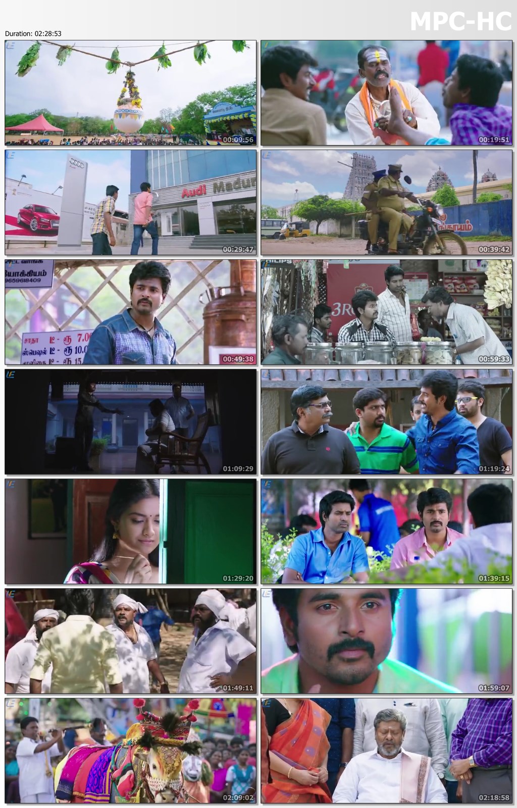 Rajini Murugan 2015 Dual Audio 480p HDRip x264 500MB ESubs