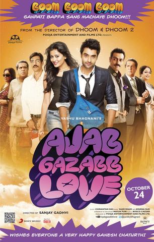 Ajab Gazabb Love 2012 Hindi 480p HDRip x264 300MB ESubs