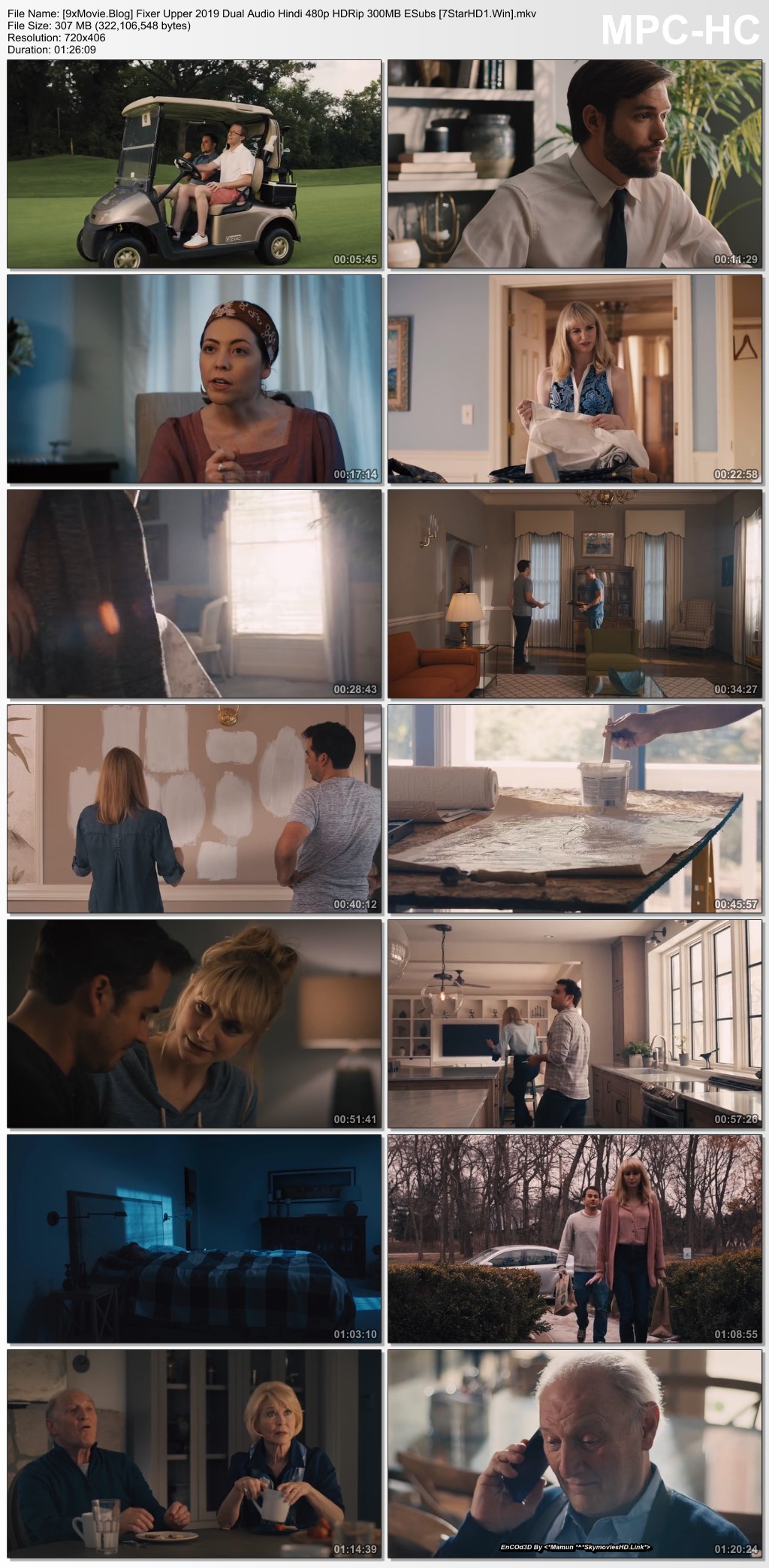 Fixer Upper 2019 Dual Audio Hindi 480p HDRip x264 300MB ESubs