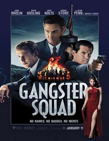Gangster Squad 2013 Hindi Dual Audio BRRip Full Movie 720p Download