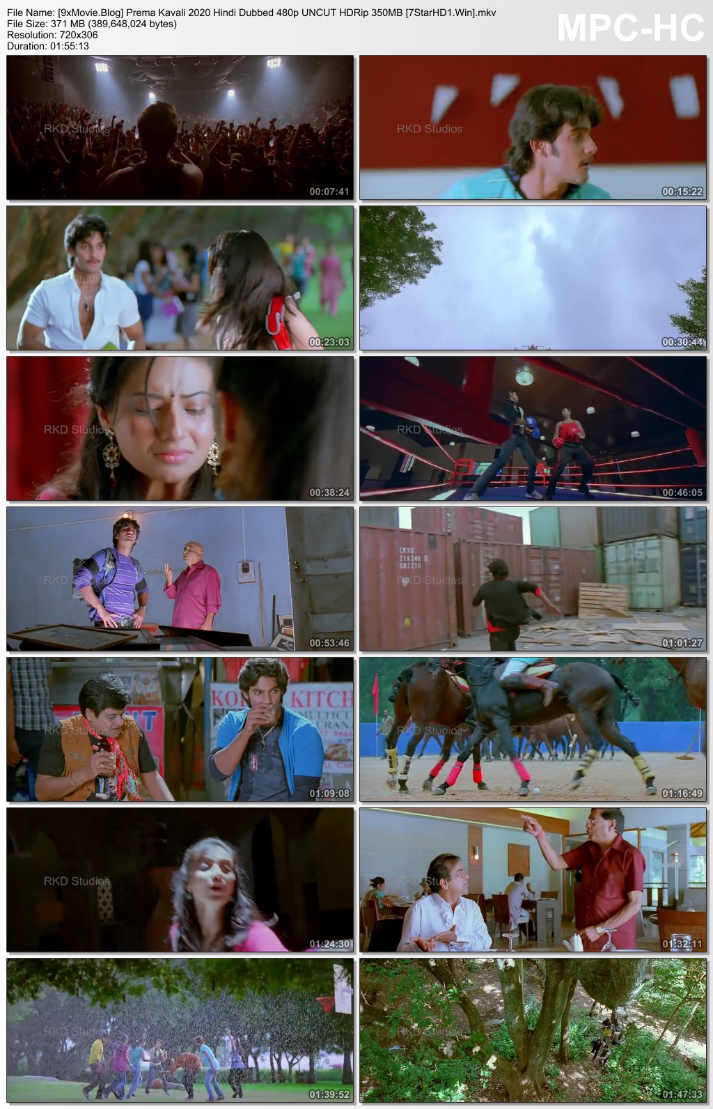 Prema Kavali 2020 Hindi Dubbed 480p UNCUT HDRip x264 350MB