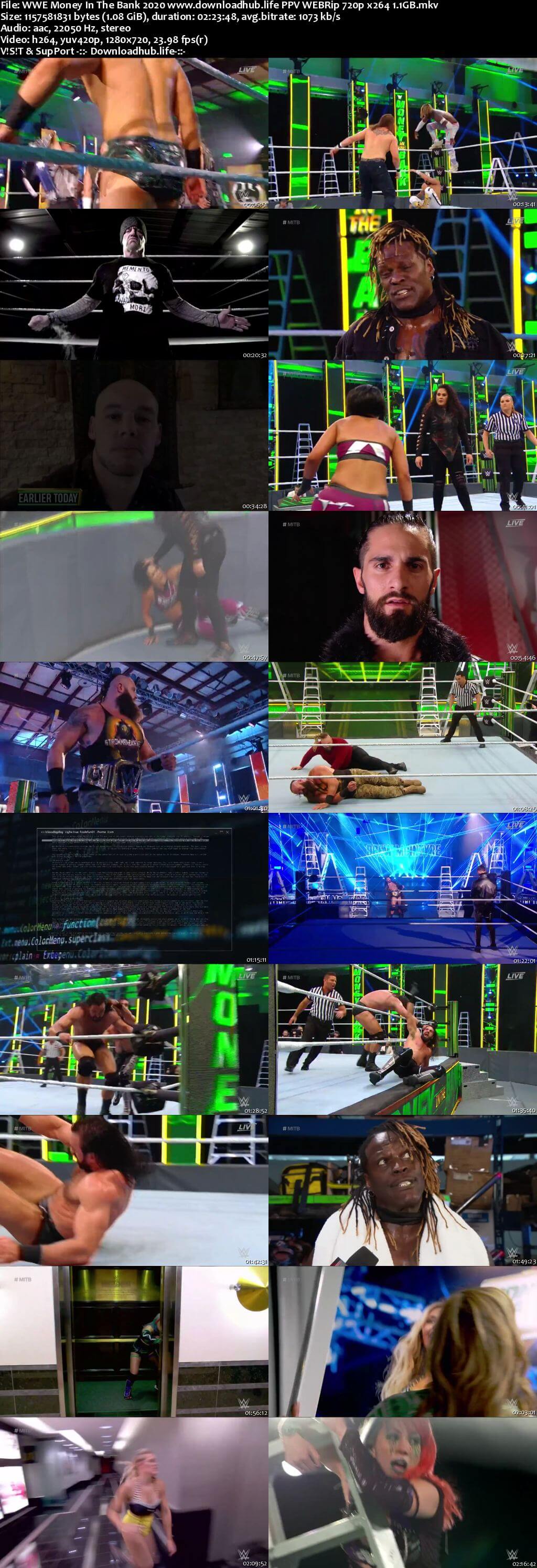 WWE Money In The Bank 10th May 2020 720p 550MB PPV WEBRip 480p