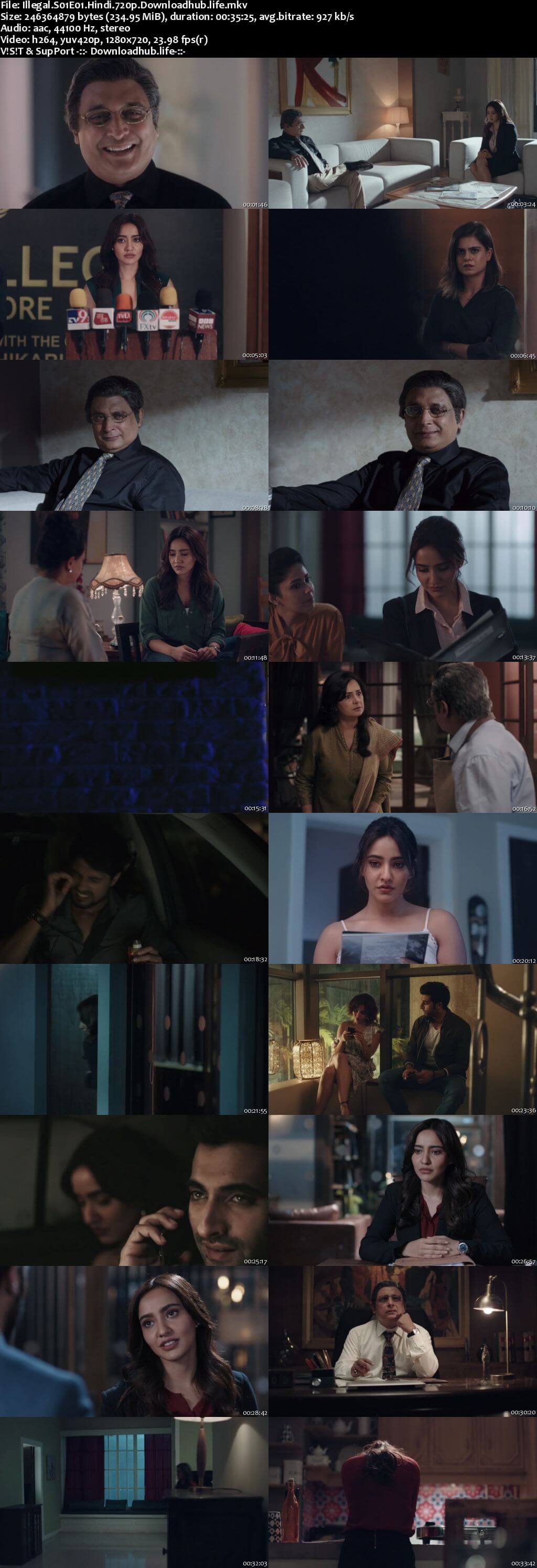 Illegal Justice Out of Order 2020 Hindi Season 01 Complete 720p HDRip x264