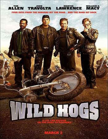 Wild Hogs 2007 Hindi Dual Audio BRRip Full Movie 480p Download