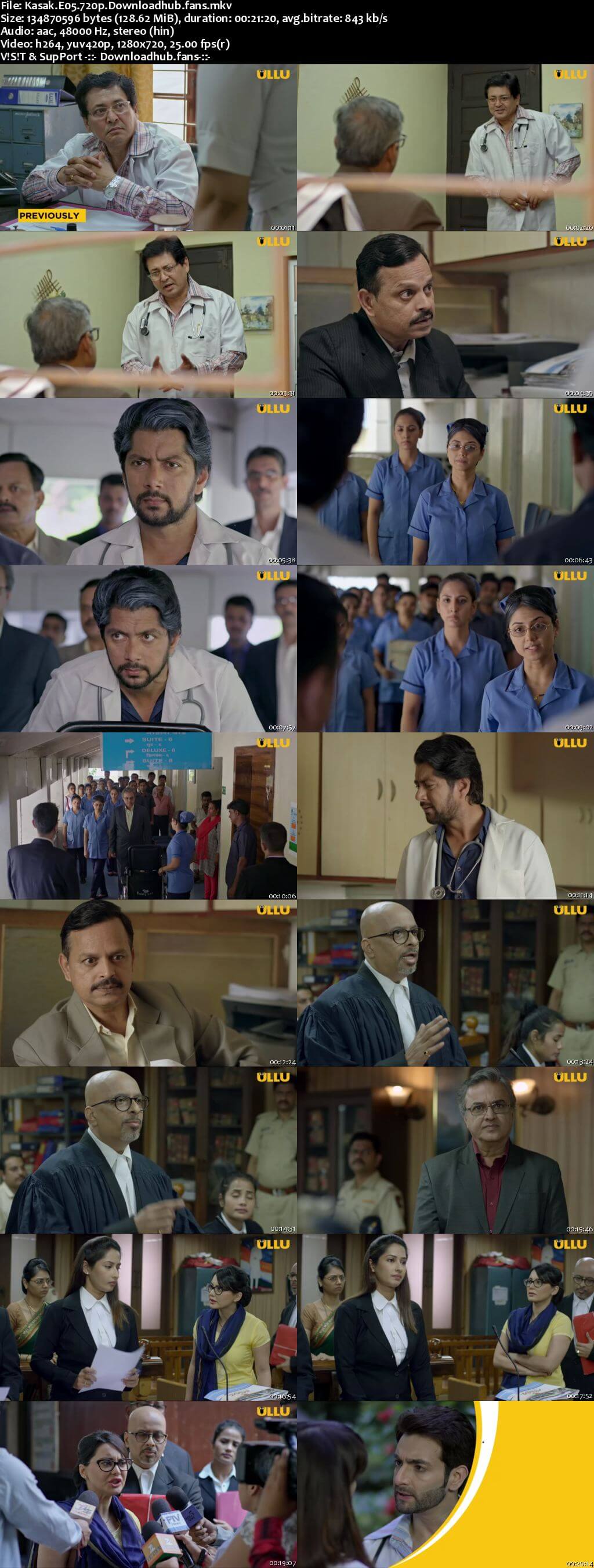 Kasak 2020 Hindi Part 2 ULLU WEB Series 720p HDRip x264