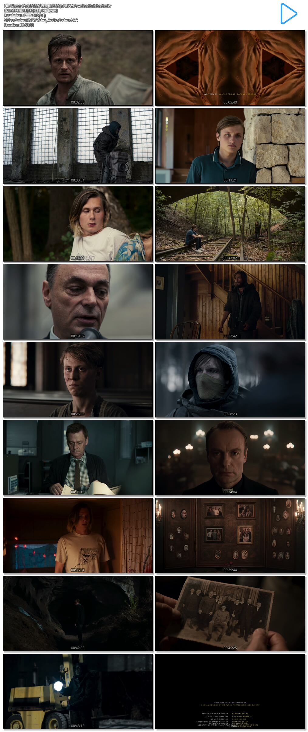 Dark S02 Complete 720p NF Web-DL MSubs HEVC