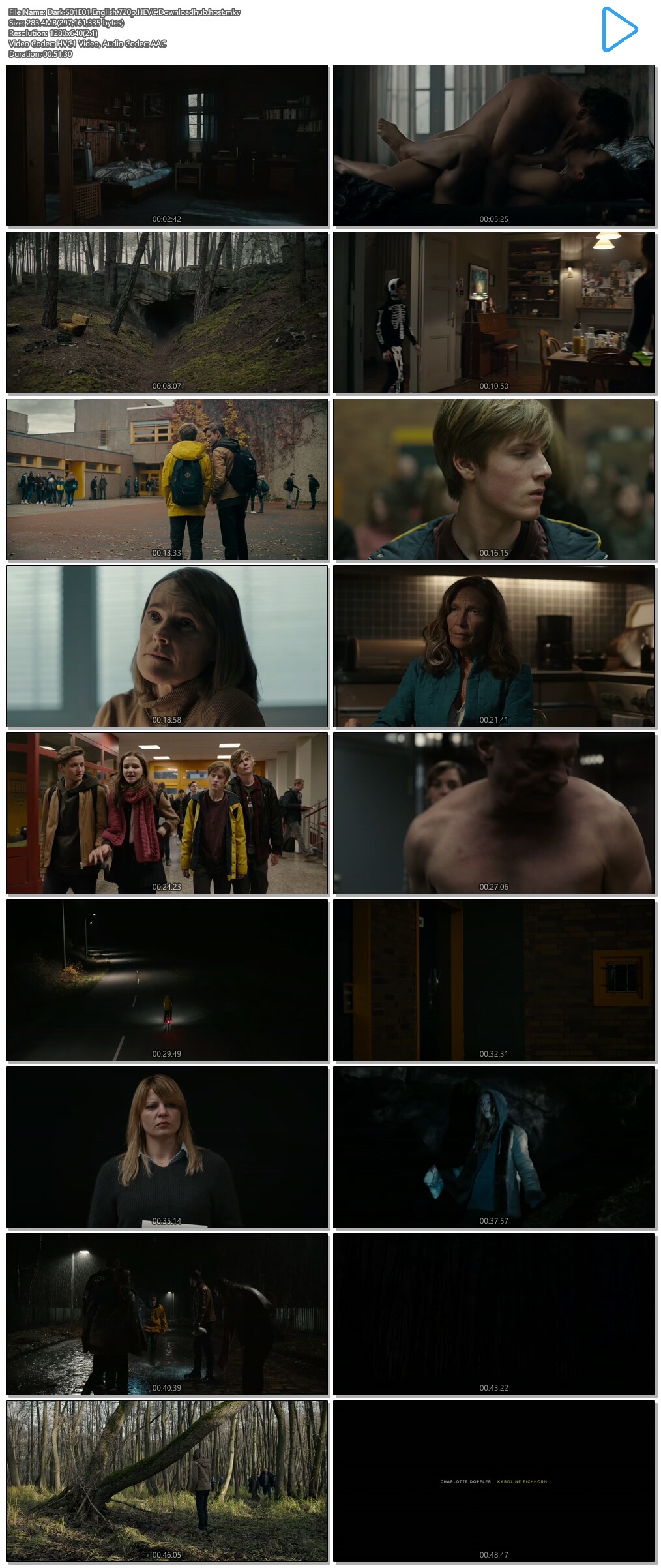 Dark S01 Complete 720p NF Web-DL MSubs HEVC