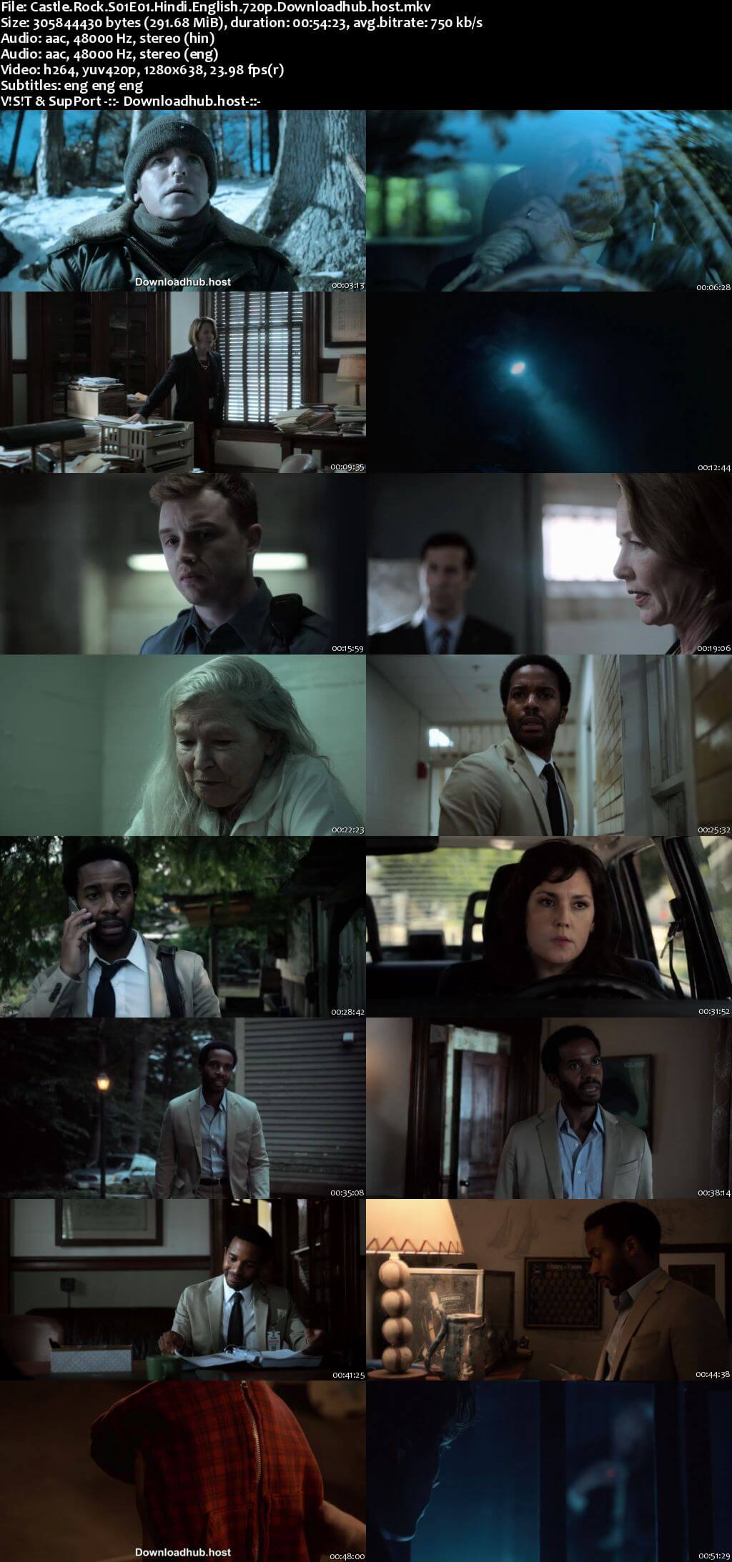 Castle Rock S01 Complete Hindi Dual Audio 720p Web-DL ESubs