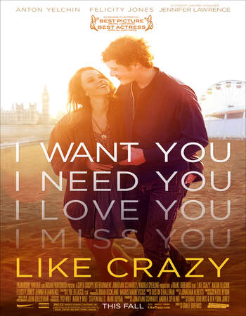 Like Crazy 2011 Hindi Dual Audio 720p BluRay ESubs