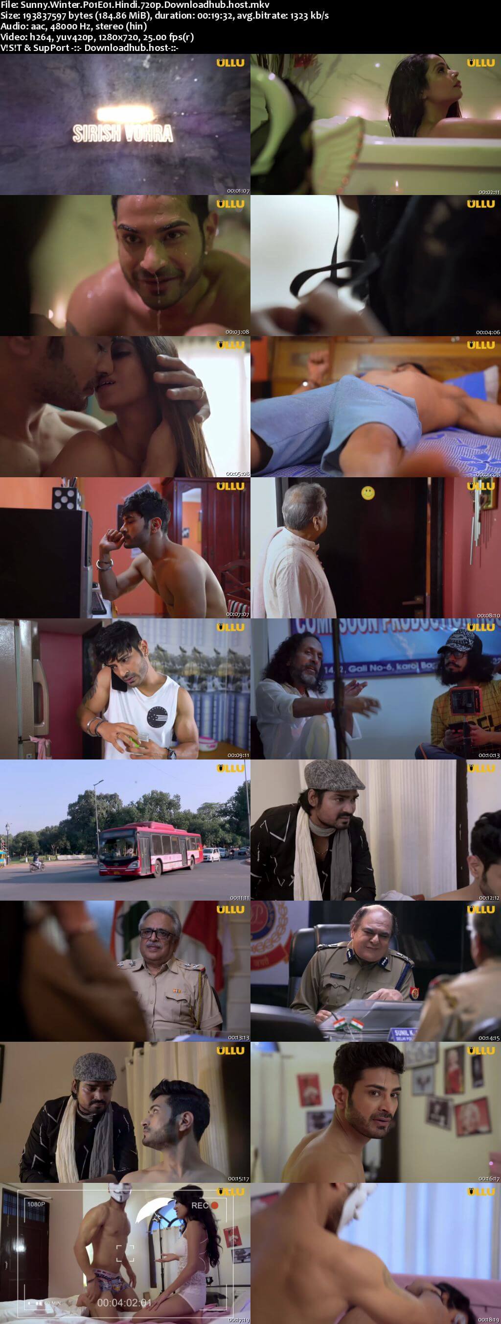 Sunny Winter 2020 Hindi Part 1 ULLU WEB Series 720p HDRip x264