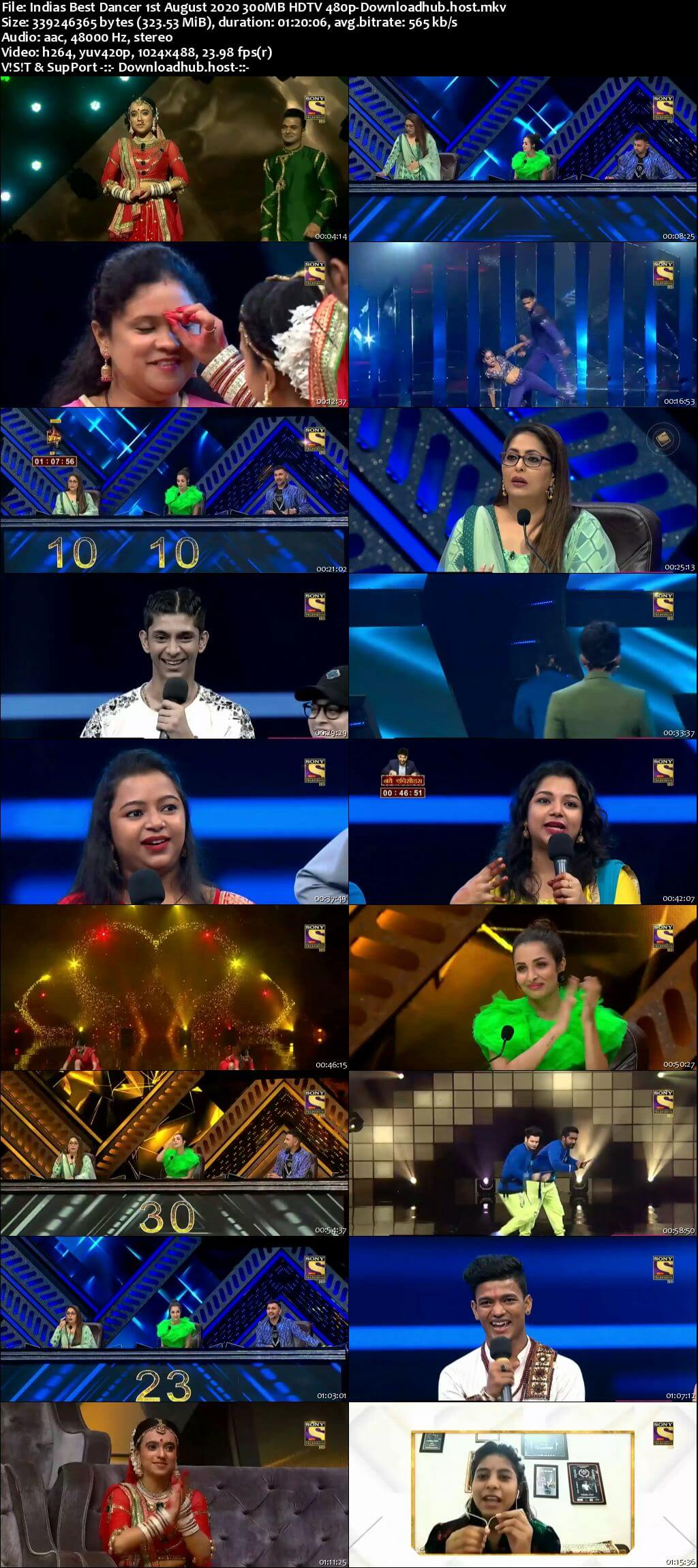 Indias Best Dancer 01 August 2020 Episode 15 HDTV 480p