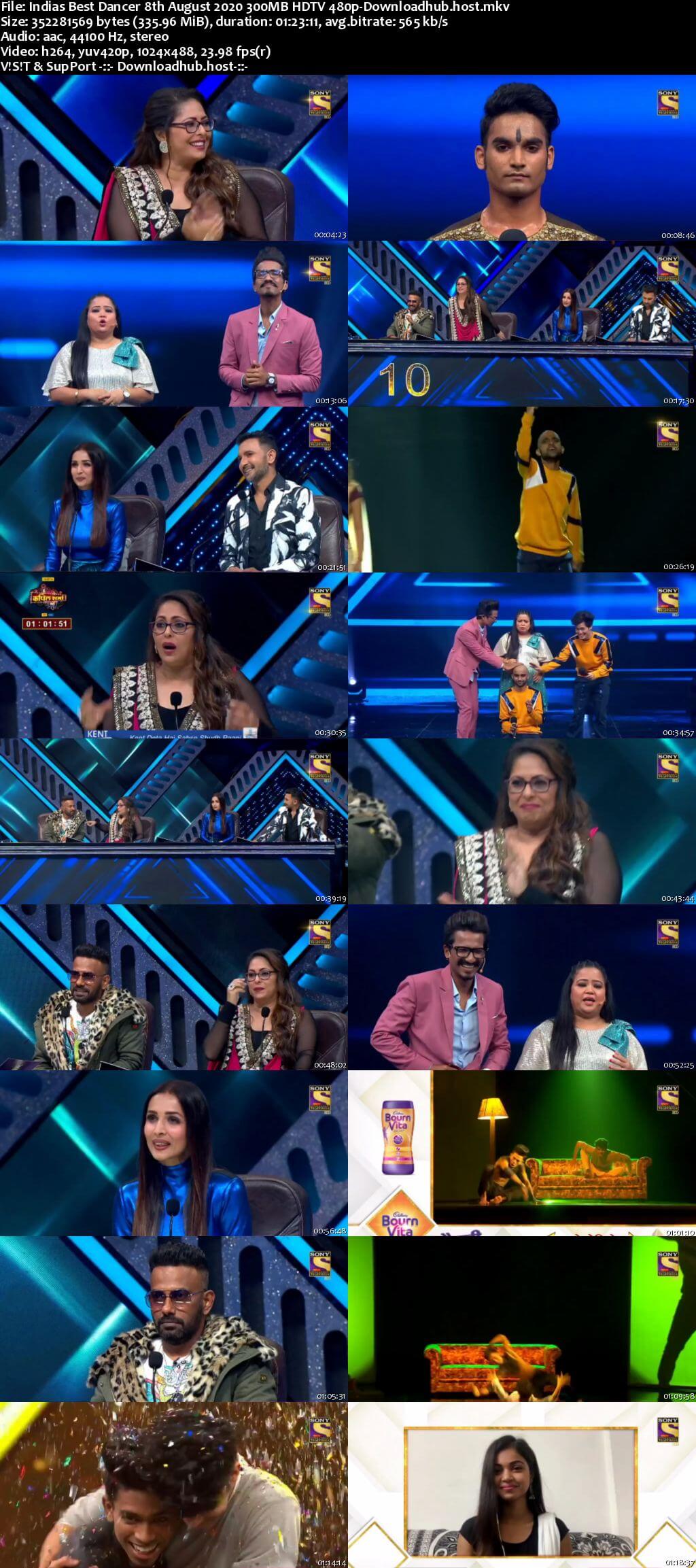 Indias Best Dancer 08 August 2020 Episode 17 HDTV 480p Indias Best Dancer 08 August 2020 Episode 17 HDTV 480p