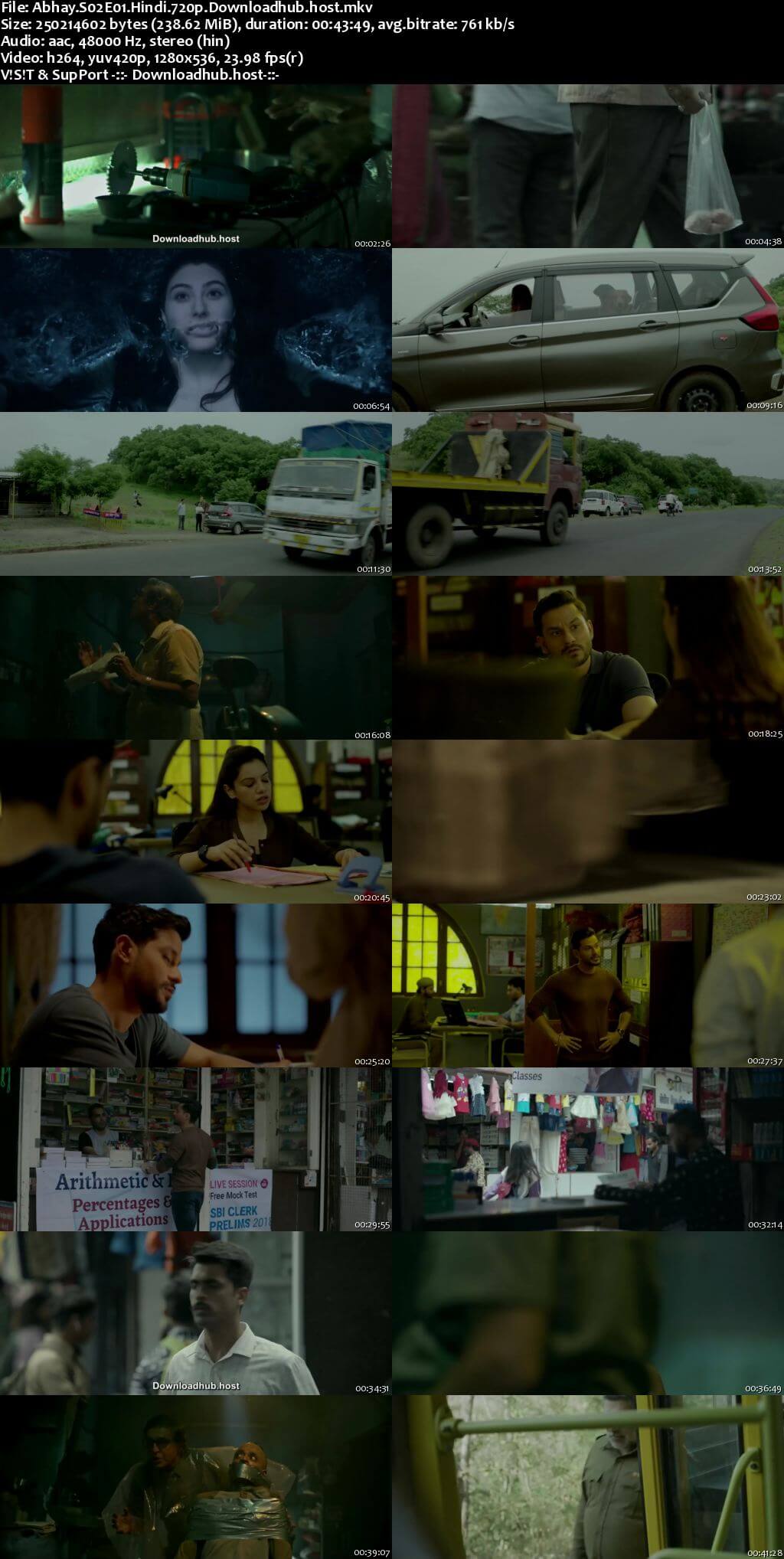 Abhay 2 2020 Hindi Season 02 Complete 720p HDRip x264